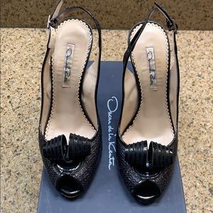Oscar de la Renta heels 37.5
